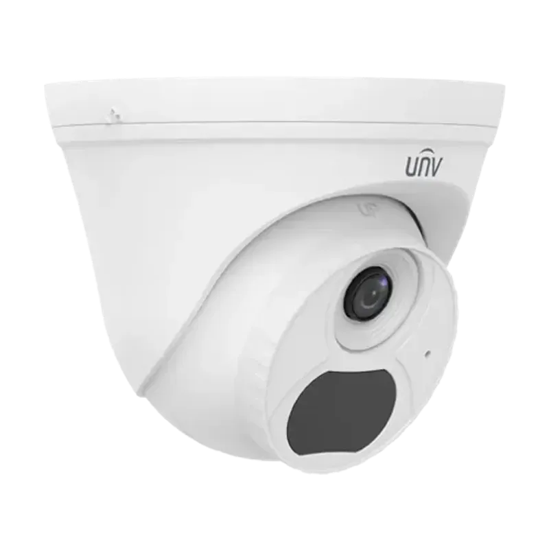 Casa si Gradina - Electrice - Smart Home - Camere de supraveghere - Camera IP 2MP, lentila 2.8mm, Smart IR 30m, Mic, PoE - UNV IPC3612LB-AF28-ECO - Infinity.ro