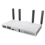 PC, gaming si accesorii - Retelistica - Wireless - Routere Wireless - Switch L3, Wi-Fi 6 Dual-Band, 8 x RJ45 1G PoE, 8 x RJ45 1G, 2 x SFP+ 10G, 2 x AC, 1U - CRS418-8P-8G-2S+5axQ2axQ-RM - Infinity.ro