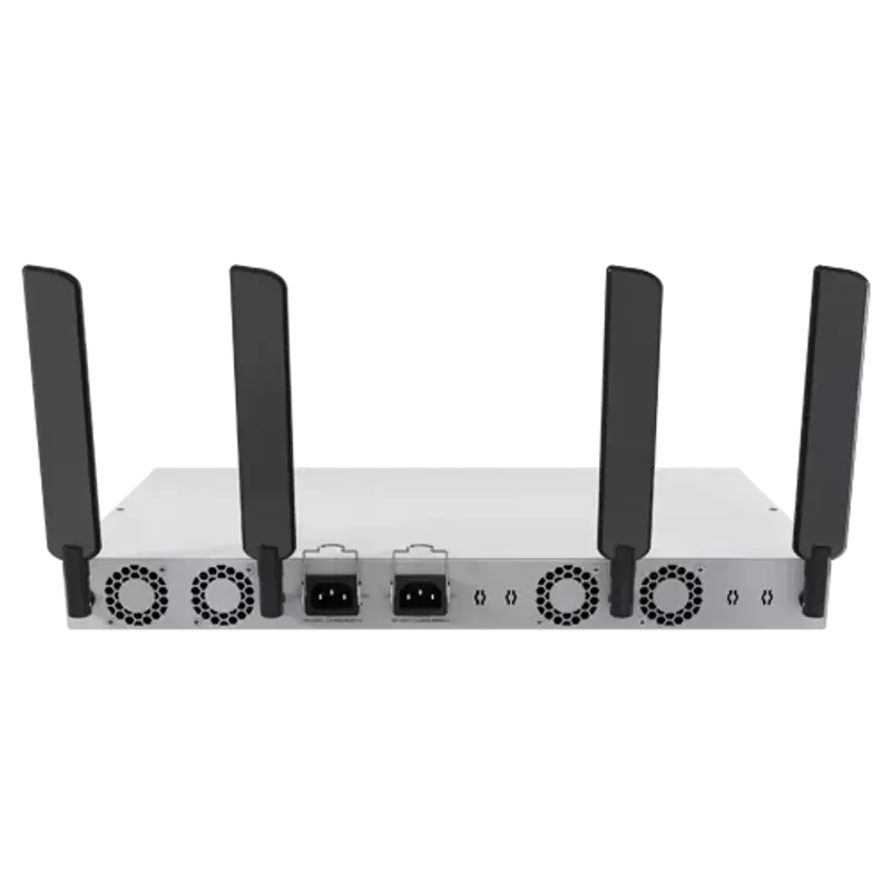 PC, gaming si accesorii - Retelistica - Wireless - Routere Wireless - Switch L3, Wi-Fi 6 Dual-Band, 8 x RJ45 1G PoE, 8 x RJ45 1G, 2 x SFP+ 10G, 2 x AC, 1U - CRS418-8P-8G-2S+5axQ2axQ-RM - Infinity.ro