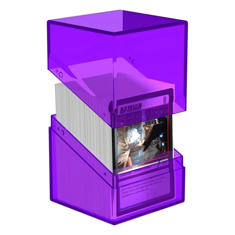 Jucarii, Copii si Bebe - Jucarii si jocuri - Figurine - Ultimate Guard Boulder 100+ Clear - Amethyst - Infinity.ro