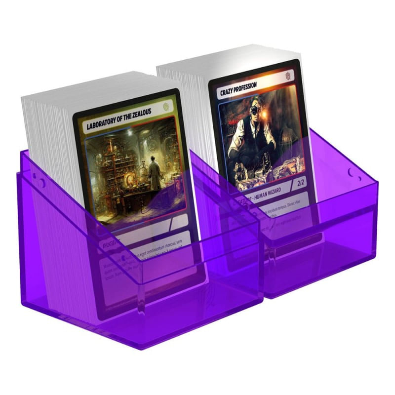 Jucarii, Copii si Bebe - Jucarii si jocuri - Figurine - Ultimate Guard Boulder 100+ Clear - Amethyst - Infinity.ro
