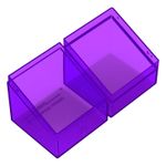 Jucarii, Copii si Bebe - Jucarii si jocuri - Figurine - Ultimate Guard Boulder 100+ Clear - Amethyst - Infinity.ro