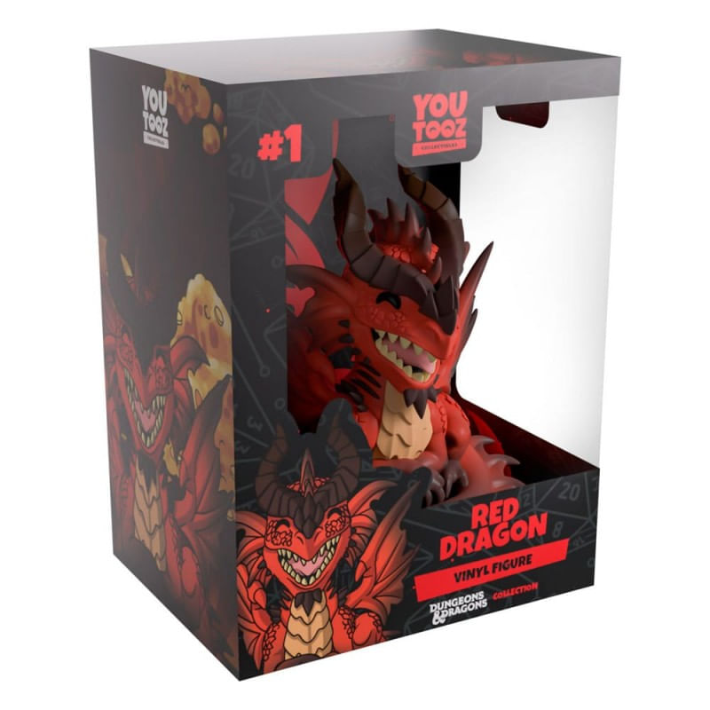Jucarii, Copii si Bebe - Jucarii si jocuri - Figurine - Dungeons & Dragons Vinyl Figure Red Dragon 12 cm - Infinity.ro