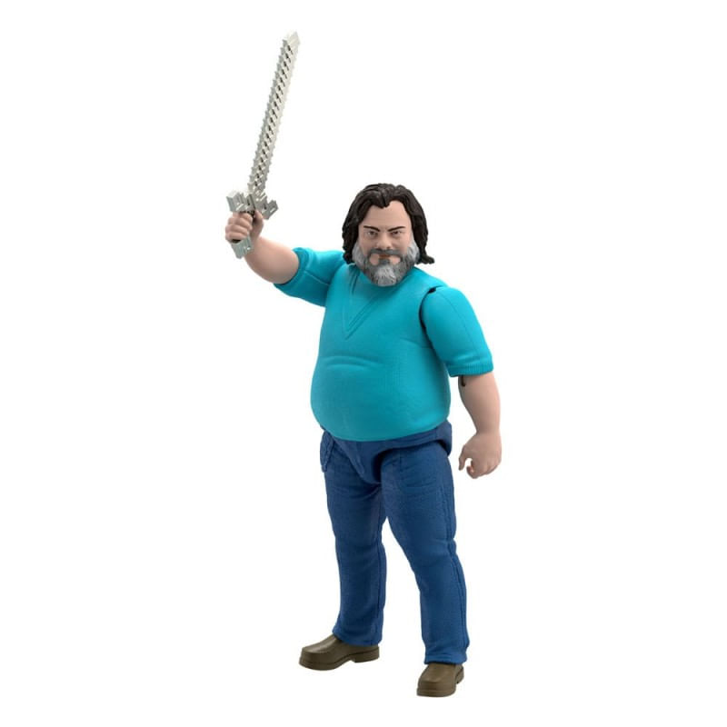 Jucarii, Copii si Bebe - Jucarii si jocuri - Figurine - A Minecraft Movie Action Figure Large Steve 30 cm - Infinity.ro