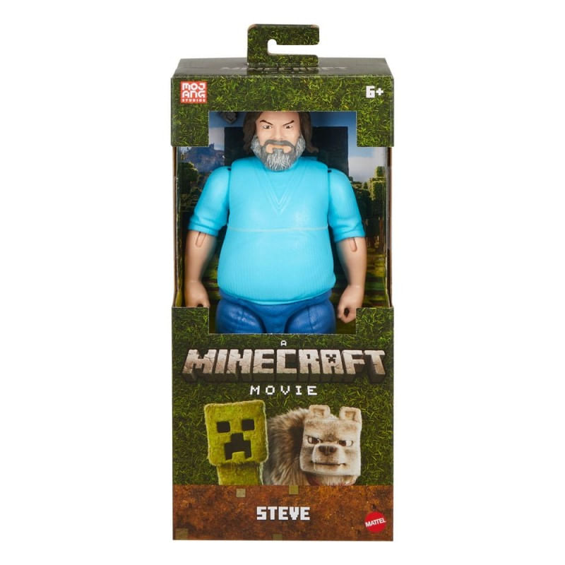 Jucarii, Copii si Bebe - Jucarii si jocuri - Figurine - A Minecraft Movie Action Figure Large Steve 30 cm - Infinity.ro