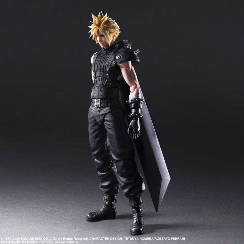 Jucarii, Copii si Bebe - Jucarii si jocuri - Figurine - Final Fantasy VII Remake Play Arts Kai Action Figure Cloud Strife Ver. 2 27 cm - Infinity.ro