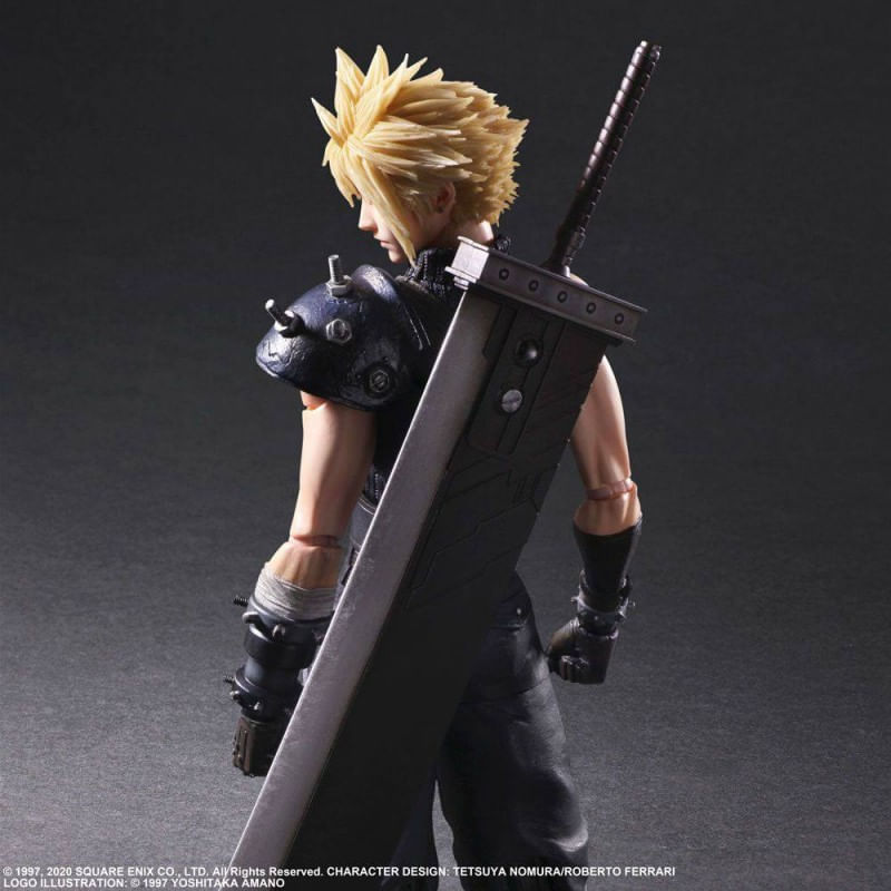 Jucarii, Copii si Bebe - Jucarii si jocuri - Figurine - Final Fantasy VII Remake Play Arts Kai Action Figure Cloud Strife Ver. 2 27 cm - Infinity.ro