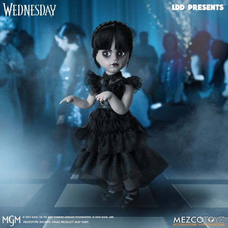 Jucarii, Copii si Bebe - Jucarii si jocuri - Figurine - Figurina Papusa Wednesday Dancing, 25 cm - Infinity.ro