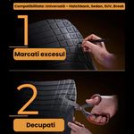 Auto si Moto - Intretinere auto - Covorase auto - Covorase KGM Torres Compatibile 2023-Prezent | Silver - Infinity.ro