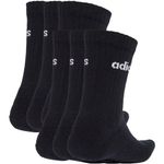 Fashion, accesorii si bijuterii - Barbati - Lenjerie si pijamale barbati - Sosete si ciorapi barbati - Set 6 perechi sosete Adidas Linear Crew Cushioned, 43-45 - Infinity.ro