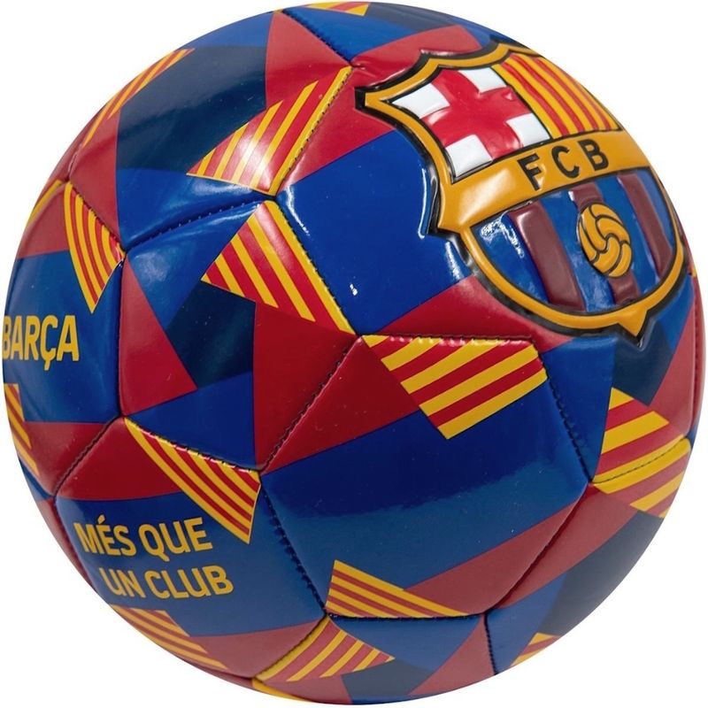 Sport si Outdoor - Sporturi de echipa - Fotbal - Mingi fotbal - Minge fotbal FC Barcelona Senyera Abstract - Infinity.ro
