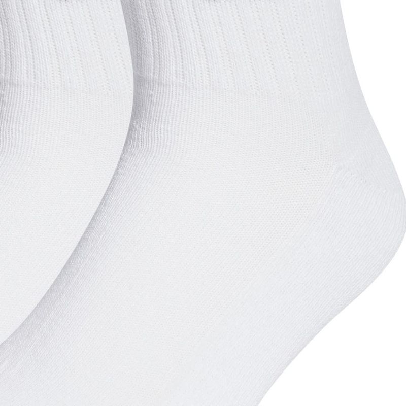 Fashion, accesorii si bijuterii - Barbati - Lenjerie si pijamale barbati - Sosete si ciorapi barbati - Set 3 perechi sosete Adidas 3-Stripes Linear Half-Crew Cushioned, 34-36 - Infinity.ro