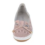 Fashion, accesorii si bijuterii - Femei - Incaltaminte femei - Balerini femei - Balerini dama din piele naturala Feeling Moreno, pink-white 37 - Infinity.ro