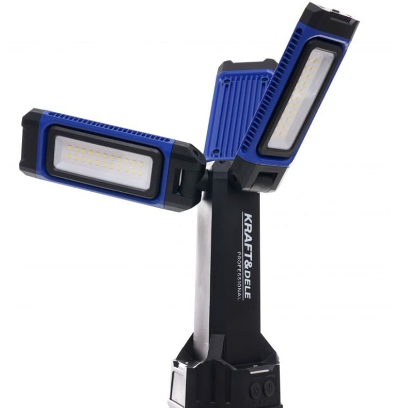 Casa si Gradina - Corpuri si surse de iluminat - Iluminat comercial si industrial - Proiectoare si lampi de lucru - Proiector de lucru, cu suport 3 moduri de iluminare, KD1268, Kraft&Dele - Infinity.ro