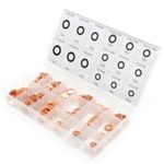 Auto si Moto - Moto - Accesorii moto si consumabile - Set saibe cupru, Kraft&Dele, diferite dimensiuni, 150 elemente, KD10503 - Infinity.ro