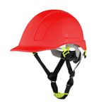 Casa si Gradina - Constructii - Echipamente de lucru - Casca protectia muncii - Casca de protectie MORION HELM cu ventilatie si buton reglabil Procera Rosu - Infinity.ro