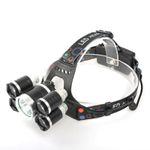 Casa si Gradina - Corpuri si surse de iluminat - Iluminat comercial si industrial - Corpuri iluminat comercial - Lanterna frontala profesionala, Kraft&Dele KD1247, cu baterii 2x18650 - Infinity.ro