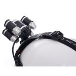 Casa si Gradina - Corpuri si surse de iluminat - Iluminat comercial si industrial - Corpuri iluminat comercial - Lanterna frontala profesionala, Kraft&Dele KD1247, cu baterii 2x18650 - Infinity.ro