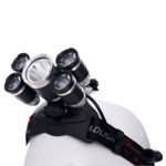 Casa si Gradina - Corpuri si surse de iluminat - Iluminat comercial si industrial - Corpuri iluminat comercial - Lanterna frontala profesionala, Kraft&Dele KD1247, cu baterii 2x18650 - Infinity.ro