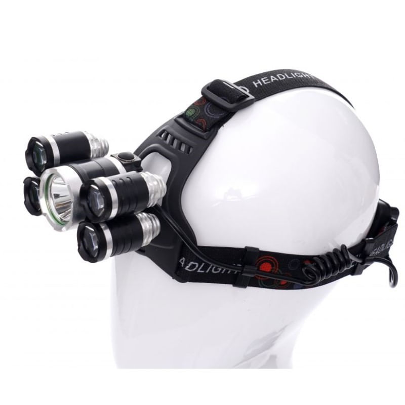 Casa si Gradina - Corpuri si surse de iluminat - Iluminat comercial si industrial - Corpuri iluminat comercial - Lanterna frontala profesionala, Kraft&Dele KD1247, cu baterii 2x18650 - Infinity.ro