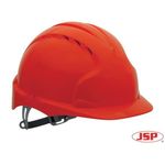 Casa si Gradina - Constructii - Echipamente de lucru - Casca protectia muncii - Casca de protectie EVO2 fara ventilatie JSP Rosu - Infinity.ro