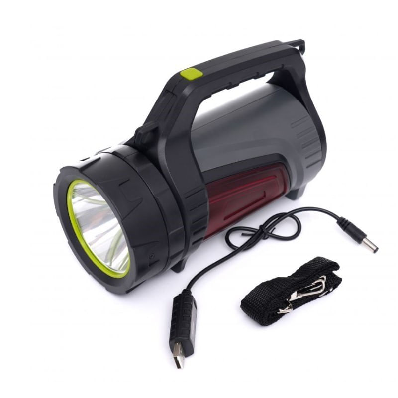 Casa si Gradina - Corpuri si surse de iluminat - Iluminat comercial si industrial - Corpuri iluminat comercial - Lanterna reflector, Kraft&Dele, KD1242, 3.7V, 8000mAh, Powerbank - Infinity.ro