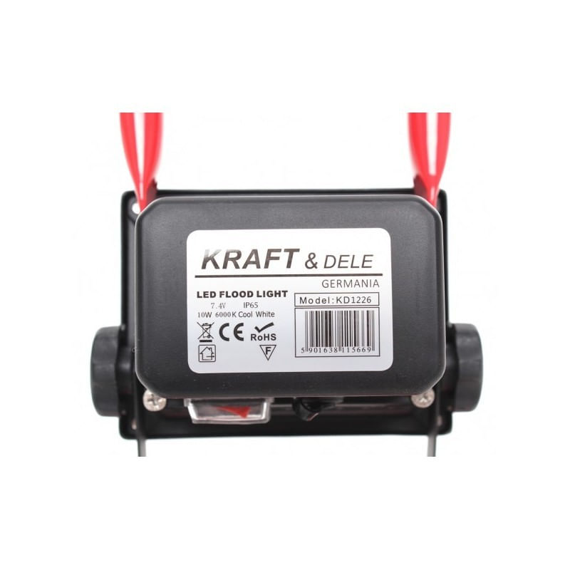 Casa si Gradina - Corpuri si surse de iluminat - Iluminat comercial si industrial - Corpuri iluminat comercial - Lampa de constructie, rece LED 20W, KD1229, Kraft&Dele - Infinity.ro