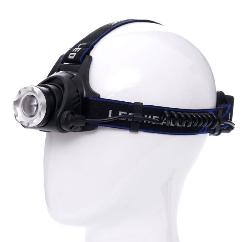 Casa si Gradina - Corpuri si surse de iluminat - Iluminat comercial si industrial - Corpuri iluminat comercial - Lampa frontala profesionala, Kraft&Dele, KD1244, Cree T6 LED, zoom 2000x - Infinity.ro