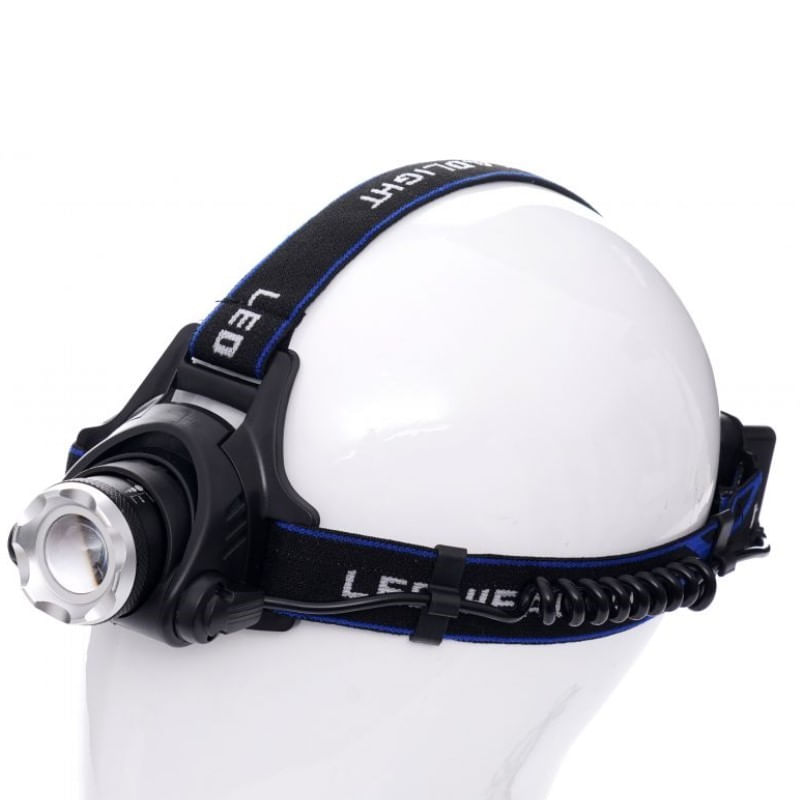 Casa si Gradina - Corpuri si surse de iluminat - Iluminat comercial si industrial - Corpuri iluminat comercial - Lampa frontala profesionala, Kraft&Dele, KD1244, Cree T6 LED, zoom 2000x - Infinity.ro