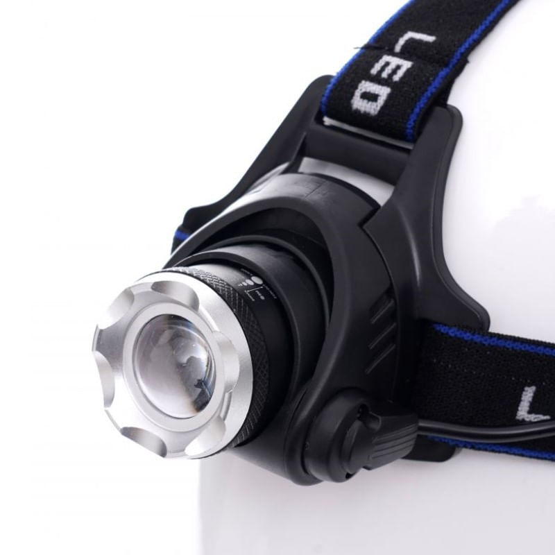 Casa si Gradina - Corpuri si surse de iluminat - Iluminat comercial si industrial - Corpuri iluminat comercial - Lampa frontala profesionala, Kraft&Dele, KD1244, Cree T6 LED, zoom 2000x - Infinity.ro