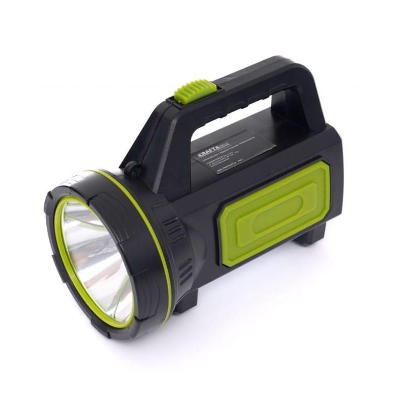 Casa si Gradina - Corpuri si surse de iluminat - Iluminat comercial si industrial - Corpuri iluminat comercial - Lanterna reflector, Kraft&Dele, KD1241, LED XML-T6 10W, 8000mAh, 800m - Infinity.ro