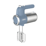 Electronice si Electrocasnice - Electrocasnice bucatarie - Mixere, tocatoare & roboti de bucatarie - Mixere - Mixer de mana Zass ZHM 15 Faded Denim , 500 W, 5 viteze + Turbo, accesorii incluse - Infinity.ro