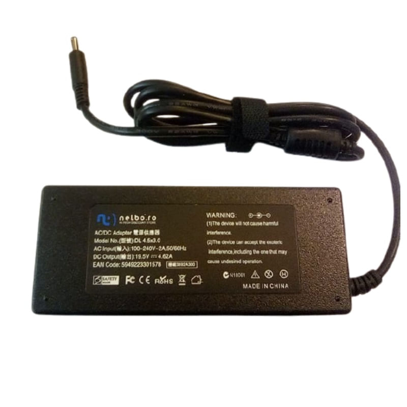 Laptop, Telefoane si Tablete - Laptopuri si accesorii - Accesorii Laptop - Incarcatoare laptop - Incarcator laptop Dell Inspiron 90W 19.5V 4.62A, tip mufa 4.5 mm x 3.0 mm cu pin - Infinity.ro