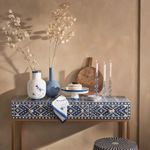 Casa si Gradina - Bucatarie si vesela - Ustensile bucatarie - Tavi servire - Tava din metal, Pip Studio, Blue, 30x30x12 cm, colectia Pip & The Blue Bird - Infinity.ro