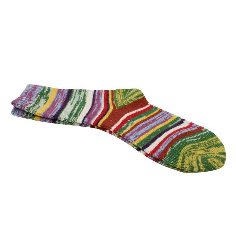 Fashion, accesorii si bijuterii - Femei - Lenjerie si pijamale femei - Sosete si ciorapi femei - Set 3 perechi sosete colorate, Antonio, unisex, model dungi, 39/42 - Infinity.ro