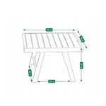 Casa si Gradina - Gradina si terasa - Mobilier exterior - Seturi mobila gradina - Set mobilier de gradina gri, modular, Jumi, cu 2 canapele si masuta de cafea - Infinity.ro