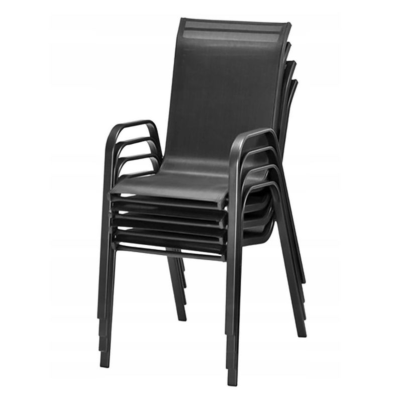 Casa si Gradina - Gradina si terasa - Mobilier exterior - Seturi mobila gradina - Set mobilier de gradina Jumi, model FIESTA, 2 fotolii suprapozabile si masuta de cafea - Infinity.ro