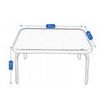 Casa si Gradina - Gradina si terasa - Mobilier exterior - Seturi mobila gradina - Set mobilier de gradina Jumi, model FIESTA, 2 fotolii suprapozabile si masuta de cafea - Infinity.ro