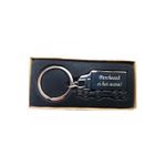 Fashion, accesorii si bijuterii - Barbati - Accesorii barbati - Alte accesorii barbati - Breloc personalizat metalic in forma de TIR. camion gravat Parcheaza si hai acasa - Infinity.ro