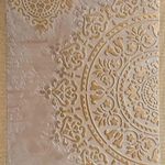 Casa si Gradina - Decoratiuni - DIY - Sabloane decorative pereti - Sfert Sablon Perete vopsire, tencuiala model Romana Mandala MXSP7652.6 marime 600x600mm - Infinity.ro