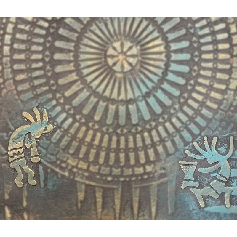 Casa si Gradina - Decoratiuni - DIY - Sabloane decorative pereti - Sablon de Perete vopsire, tencuiala stil Maya 200x290 mm, 0.7 mm, model MXSP7668 - Infinity.ro