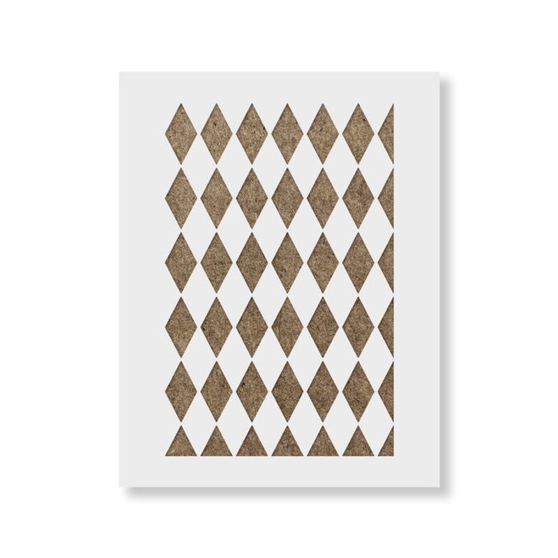 Casa si Gradina - Decoratiuni - DIY - Sabloane decorative pereti - Sablon Perete vopsire, tencuiala 900x600x0.7mm Harlequin Refolosibil, model MXSP7083 - Infinity.ro