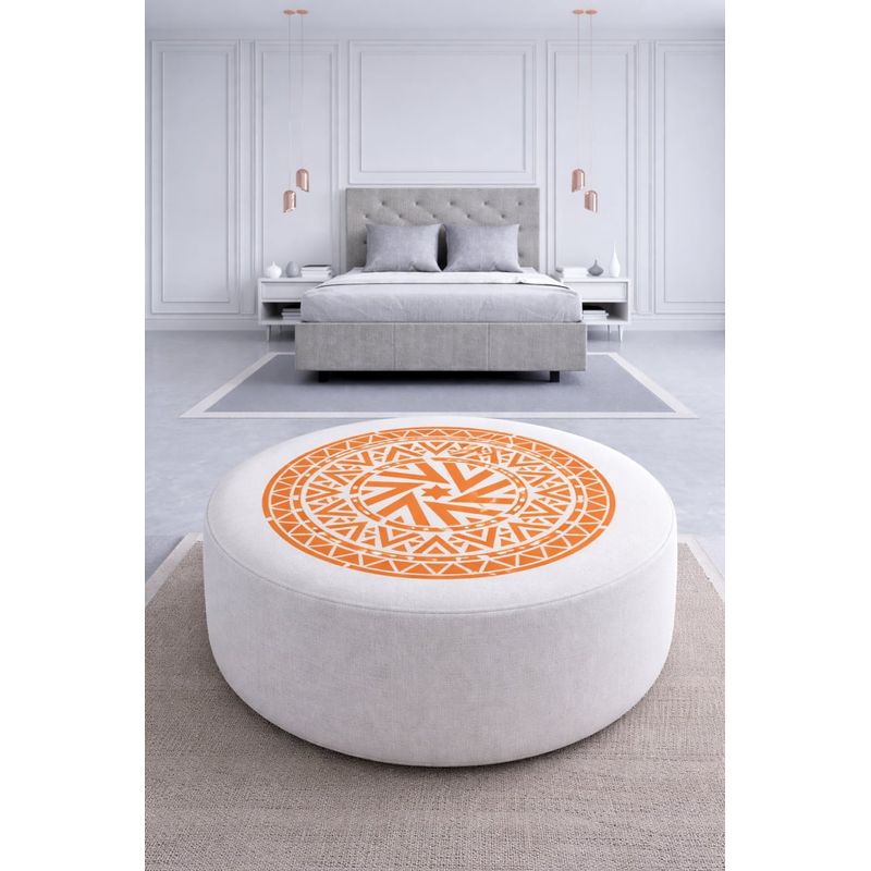 Casa si Gradina - Decoratiuni - DIY - Sabloane decorative pereti - Sablon Perete vopsire, tencuiala 0.7mm 0 model Mandala Concentric Shutter MXSP9601 diferite marimi, 900 x 900 mm - Infinity.ro