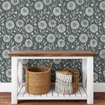 Casa si Gradina - Decoratiuni - DIY - Sabloane decorative pereti - Sablon Perete vopsire, tencuiala 900x600x0.7mm Posies Garden Refolosibil, model MXSP7046 - Infinity.ro