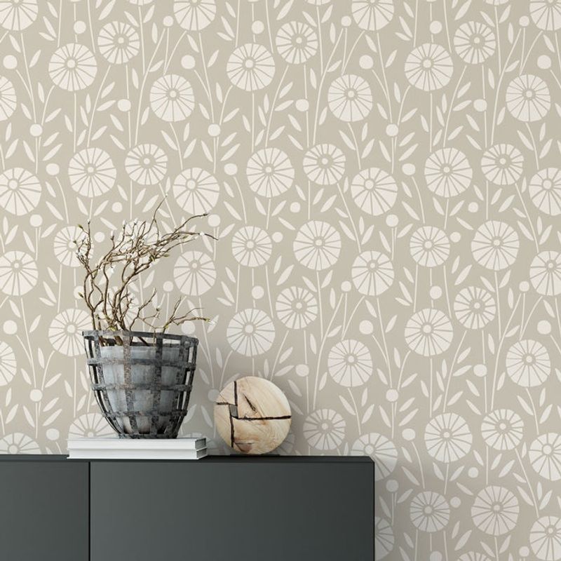 Casa si Gradina - Decoratiuni - DIY - Sabloane decorative pereti - Sablon Perete vopsire, tencuiala 900x600x0.7mm Posies Garden Refolosibil, model MXSP7046 - Infinity.ro