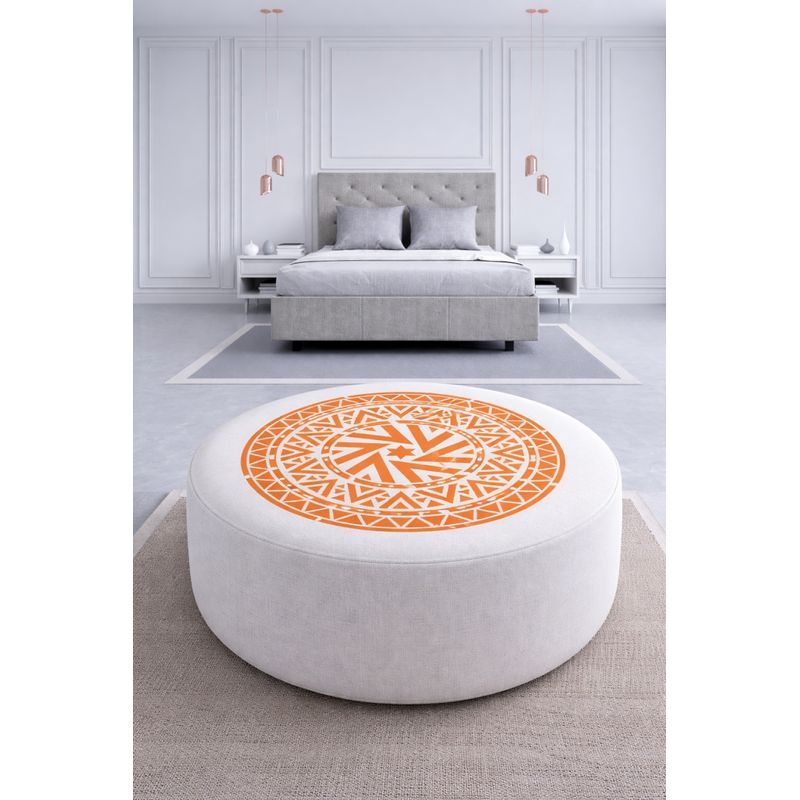 Casa si Gradina - Decoratiuni - DIY - Sabloane decorative pereti - Sablon Perete vopsire, tencuiala 0.7mm 0 model Mandala Concentric Shutter MXSP9601 diferite marimi, 100 x 100 mm - Infinity.ro