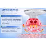 Ingrijire personala si Cosmetice - Aparate & accesorii ingrijire personala - Aparate cosmetice - Aparate intretinere si ingrijire corporala - Aparat pentru Masaj Anticelulitic, Impulsuri Electrice, Lumina Rosie, 2 Capete Interschimbabile - Infinity.ro