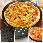 Casa si Gradina - Bucatarie si vesela - Vase pentru gatit - Tavi copt - Tava de Copt Pizza cu Strat Antiaderent 32,5 cm - Infinity.ro