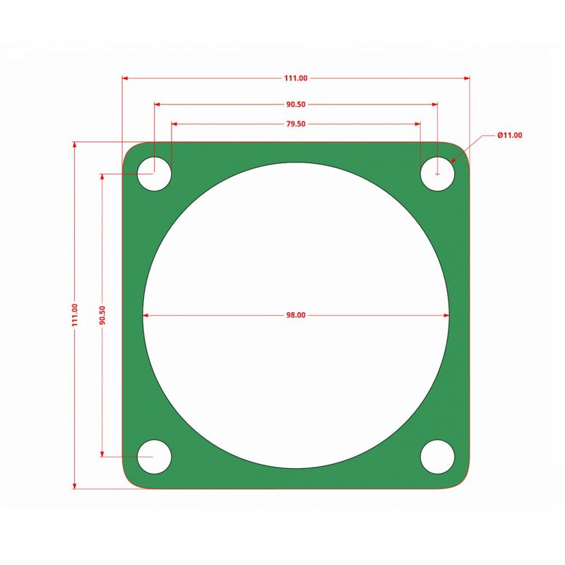 Casa si Gradina - Electrice - Echipamente electrice - Compresoare - Garnituri set pentru cap compresor de aer V 90mm CH086 Mod.9(M) - Infinity.ro