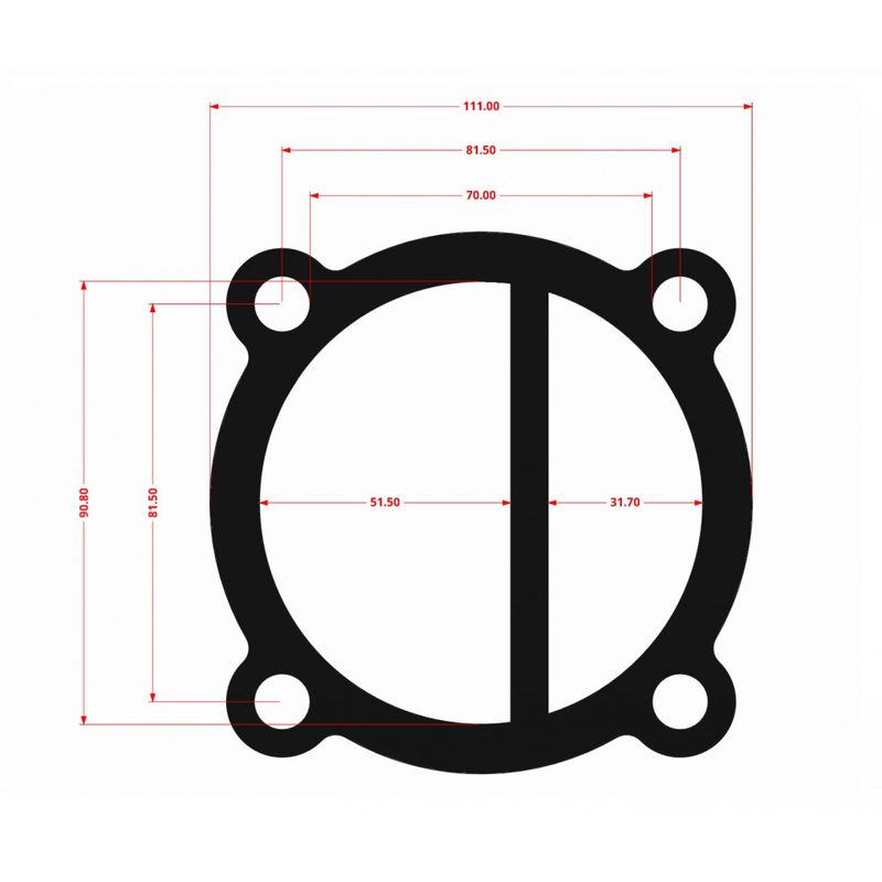 Casa si Gradina - Electrice - Echipamente electrice - Compresoare - Garnituri set pentru cap compresor de aer V 90mm CH086 Mod.9(M) - Infinity.ro